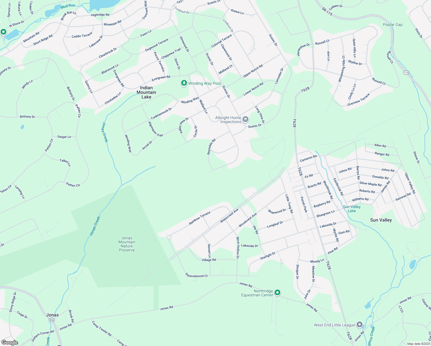 map of restaurants, bars, coffee shops, grocery stores, and more near 339 Valley View Drive in Effort