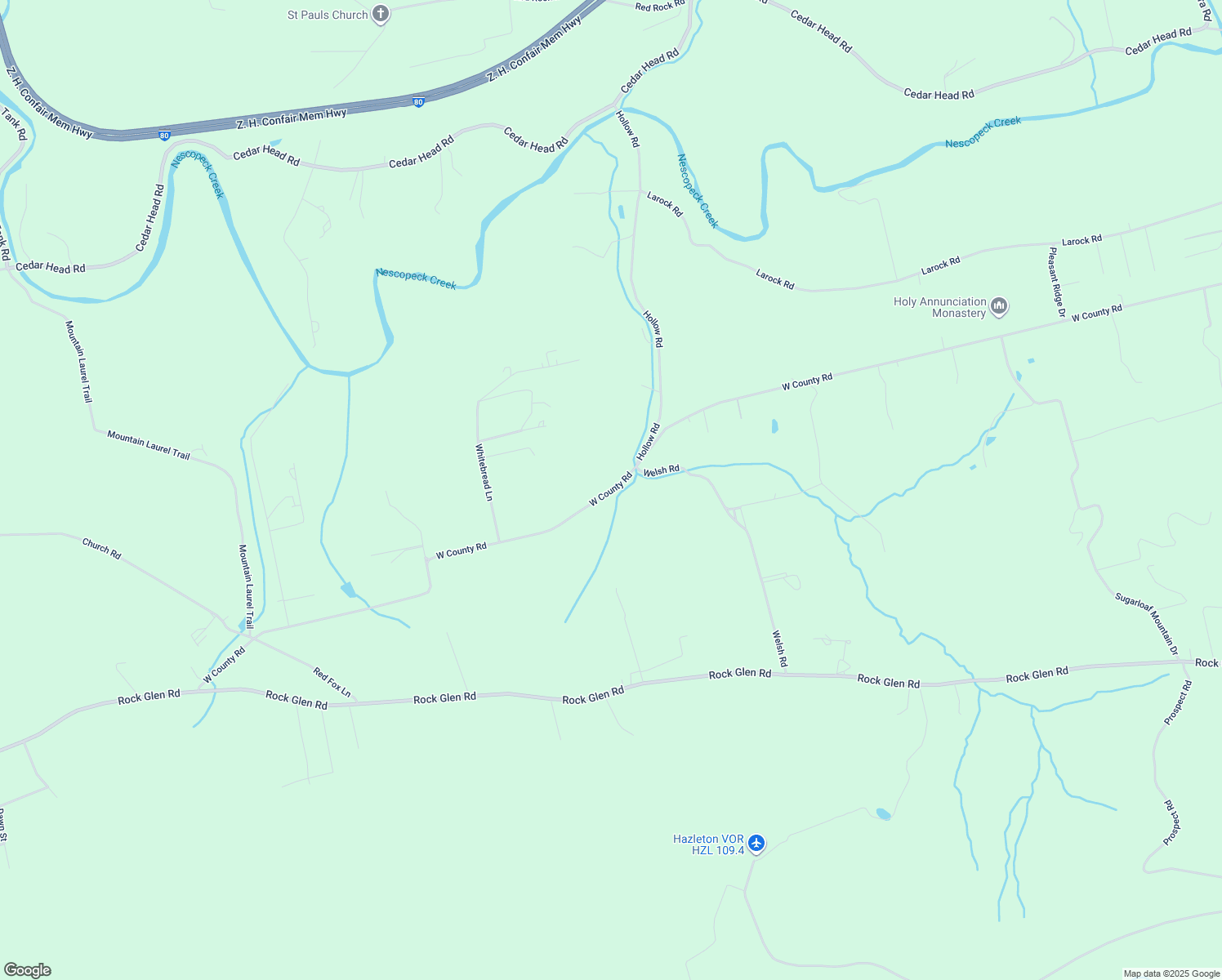 map of restaurants, bars, coffee shops, grocery stores, and more near 664 West County Road in Sugarloaf