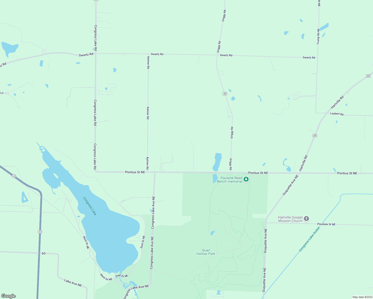 map of restaurants, bars, coffee shops, grocery stores, and more near 2213 Pontius Road in Mogadore