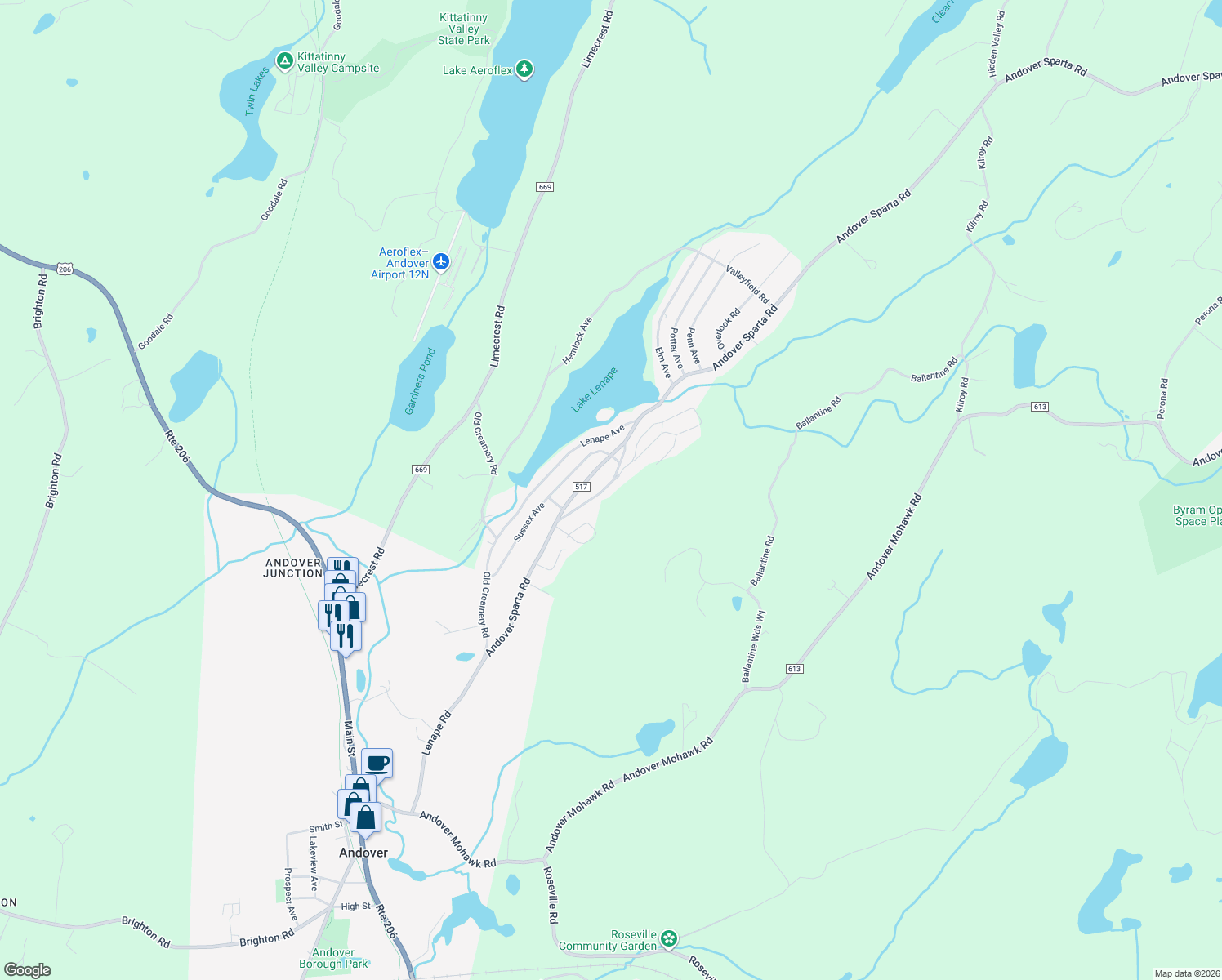 map of restaurants, bars, coffee shops, grocery stores, and more near 16 Hillcrest Avenue in Newton