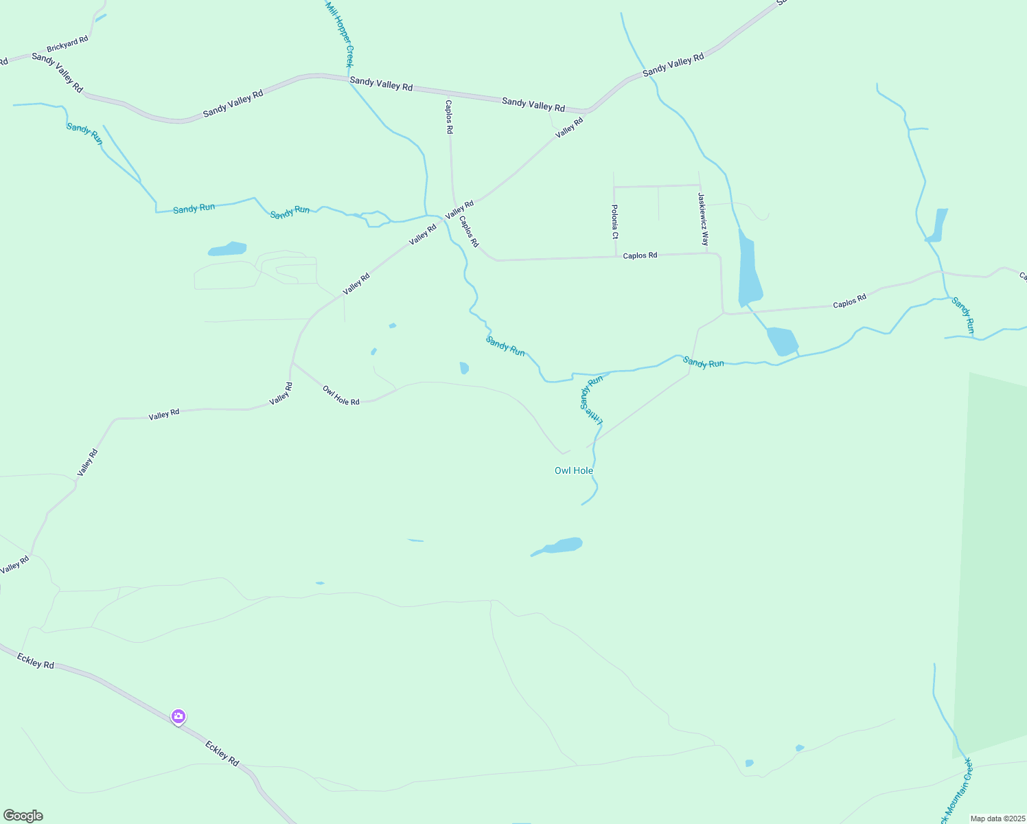 map of restaurants, bars, coffee shops, grocery stores, and more near 159 Owl Hole Road in White Haven