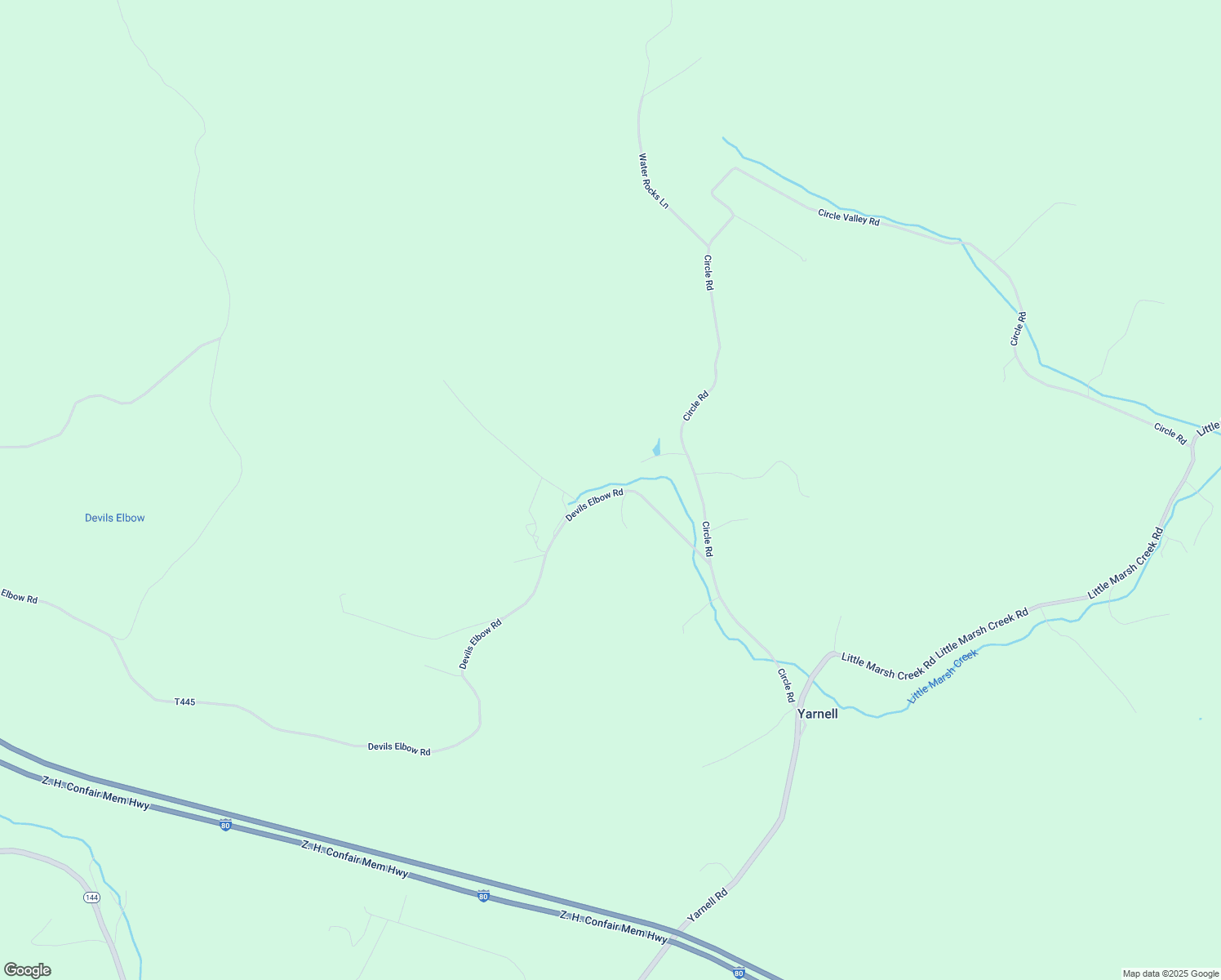 map of restaurants, bars, coffee shops, grocery stores, and more near 273 Devils Elbow Road in Bellefonte