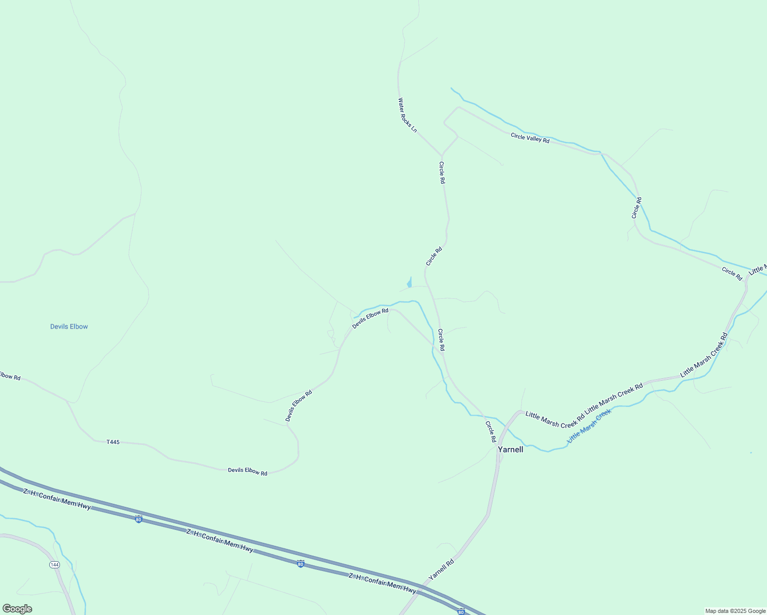 map of restaurants, bars, coffee shops, grocery stores, and more near 273 Devils Elbow Road in Bellefonte
