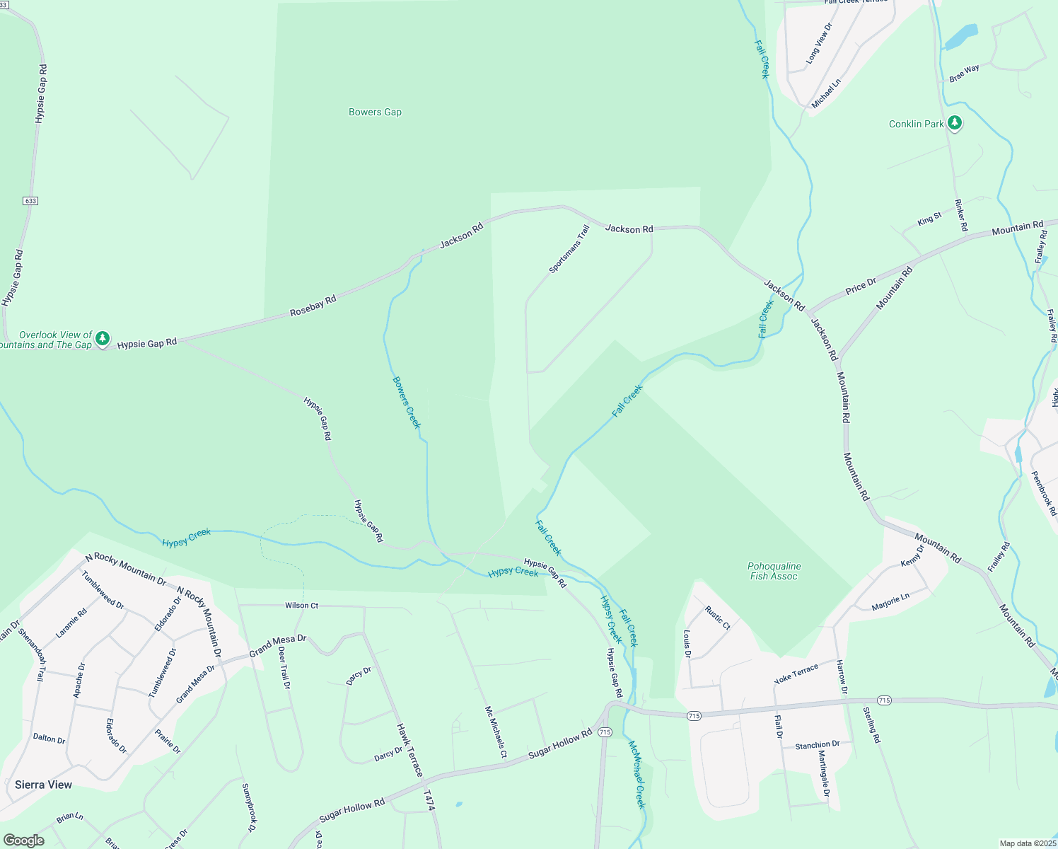map of restaurants, bars, coffee shops, grocery stores, and more near 148 Sportsmans Trail in Stroudsburg