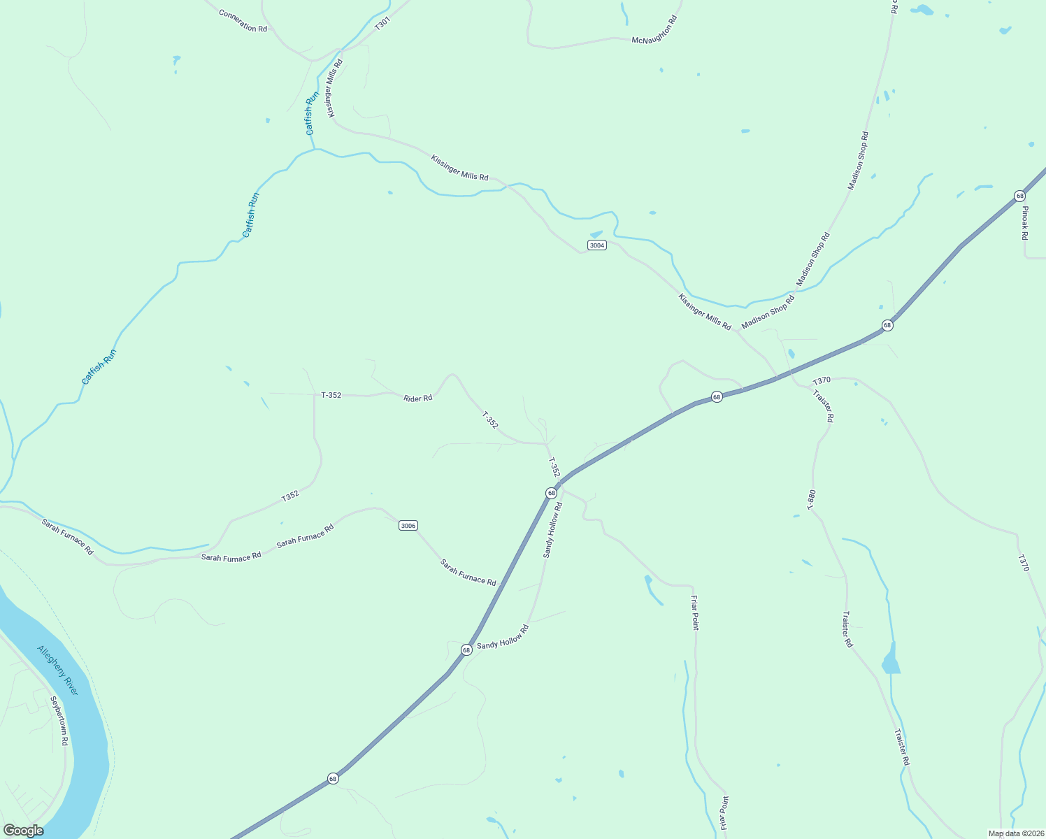 map of restaurants, bars, coffee shops, grocery stores, and more near 1-179 Rose Lane in Rimersburg