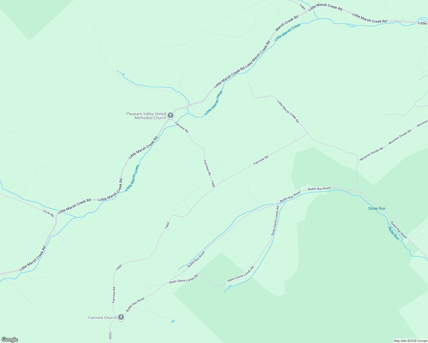 map of restaurants, bars, coffee shops, grocery stores, and more near 849 Fairview Road in Howard