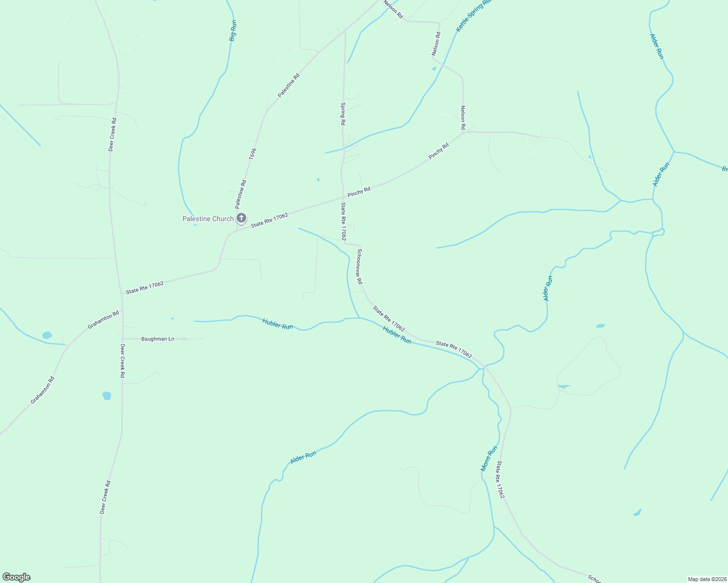 map of restaurants, bars, coffee shops, grocery stores, and more near 3198 State Route 17062 in Morrisdale
