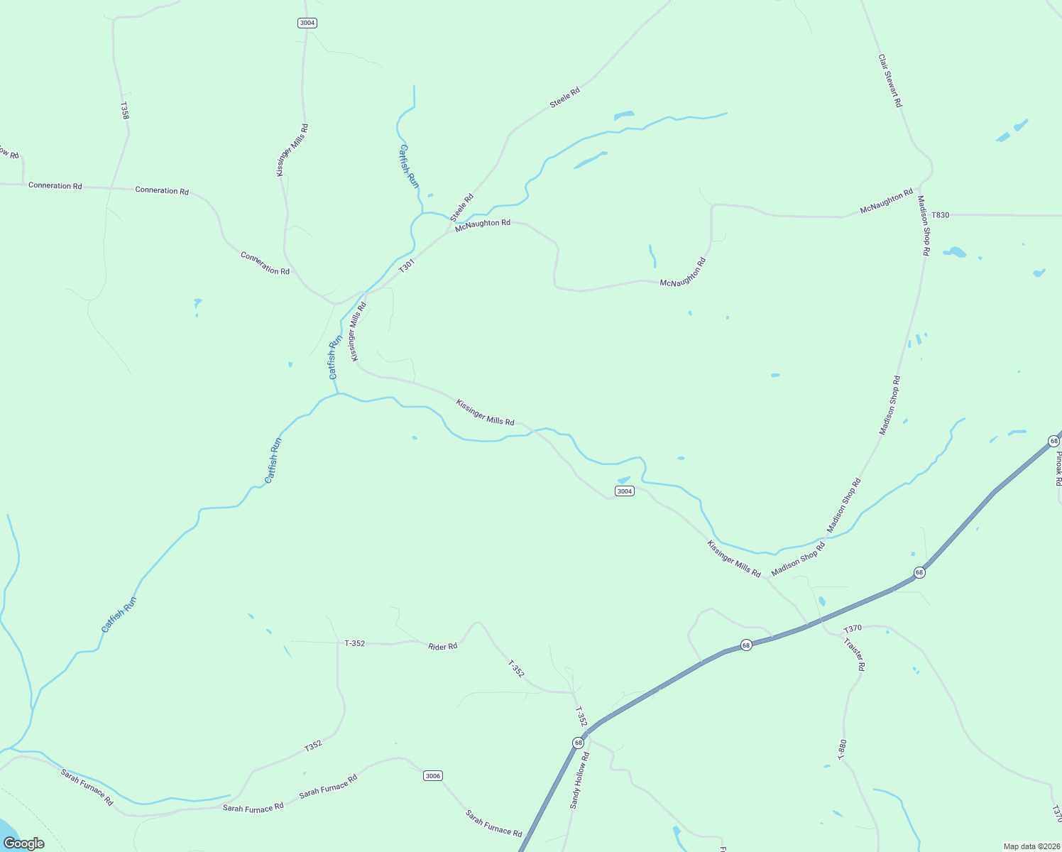 map of restaurants, bars, coffee shops, grocery stores, and more near 1000 Kissinger Mills Road in Rimersburg