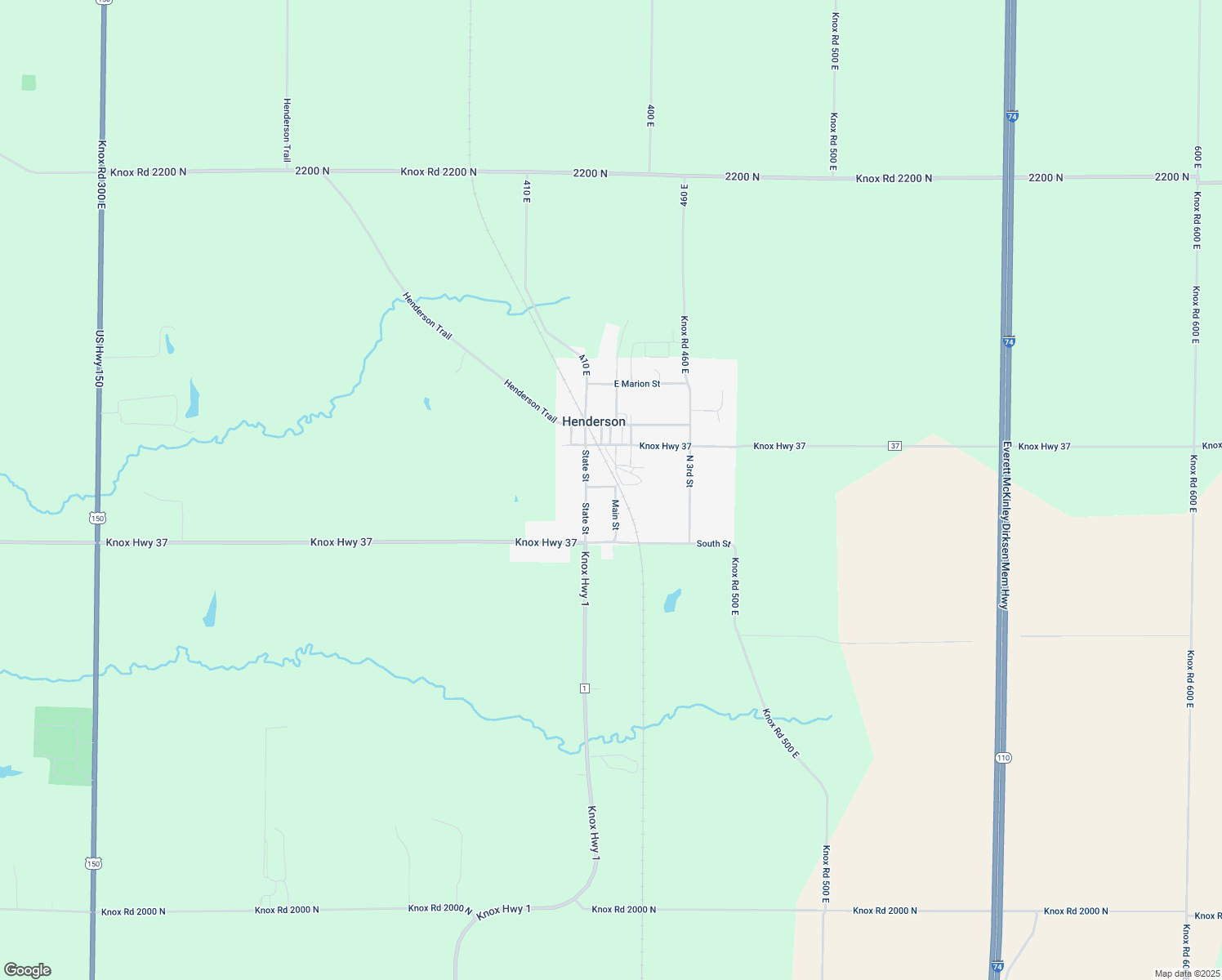 map of restaurants, bars, coffee shops, grocery stores, and more near 200 Main Street in Henderson