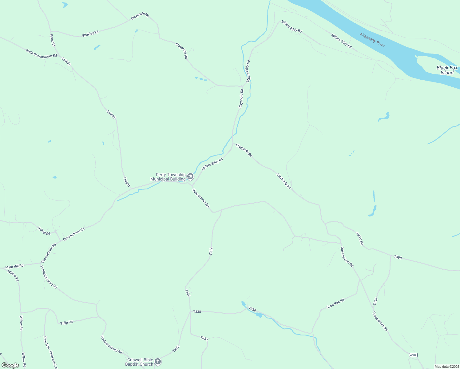 map of restaurants, bars, coffee shops, grocery stores, and more near in Armstrong County