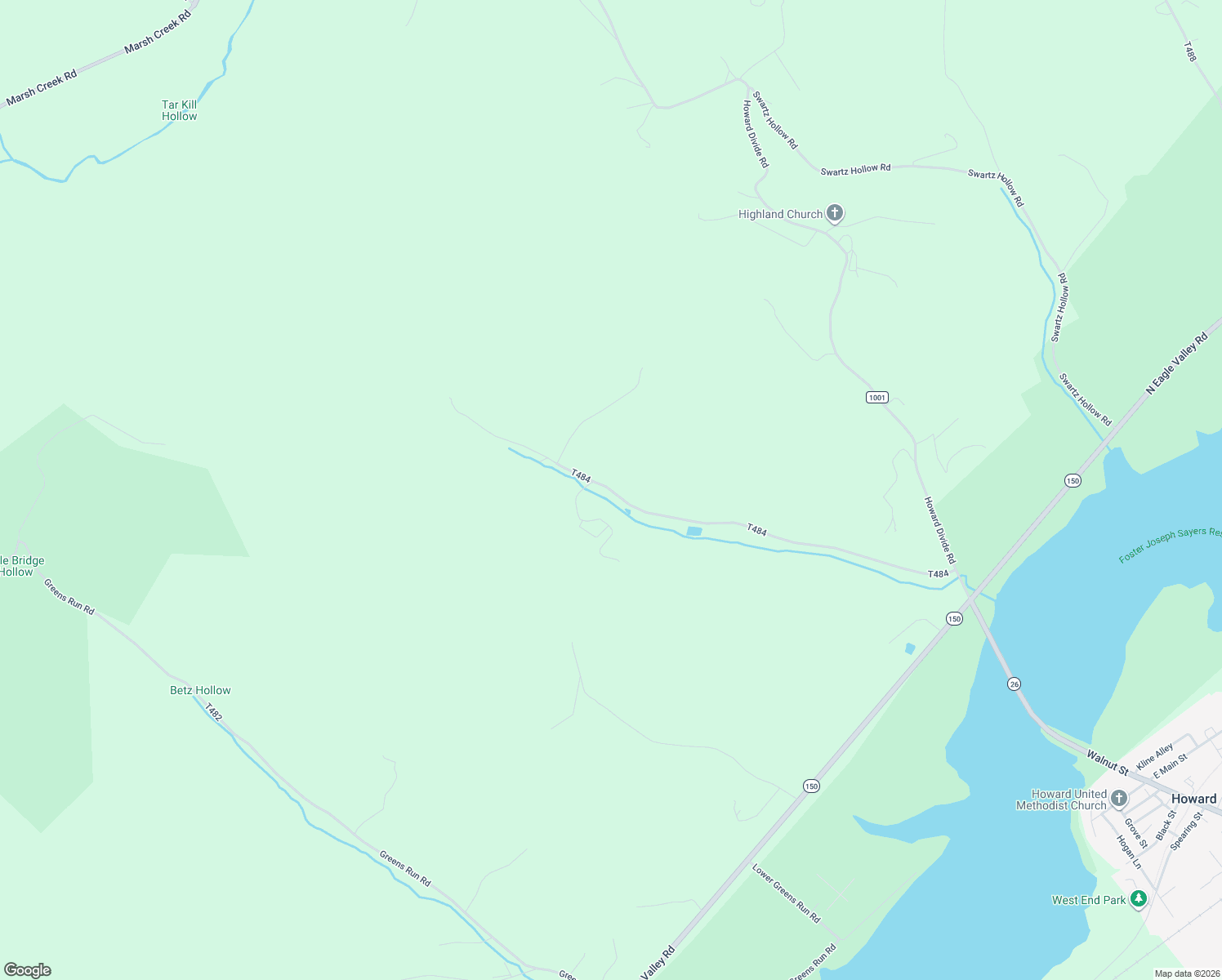 map of restaurants, bars, coffee shops, grocery stores, and more near 754 Gravel Point Rd in Howard