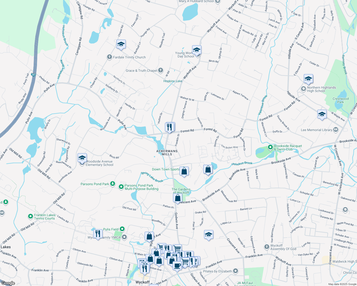 23 Franklin Street, Mahwah NJ Walk Score