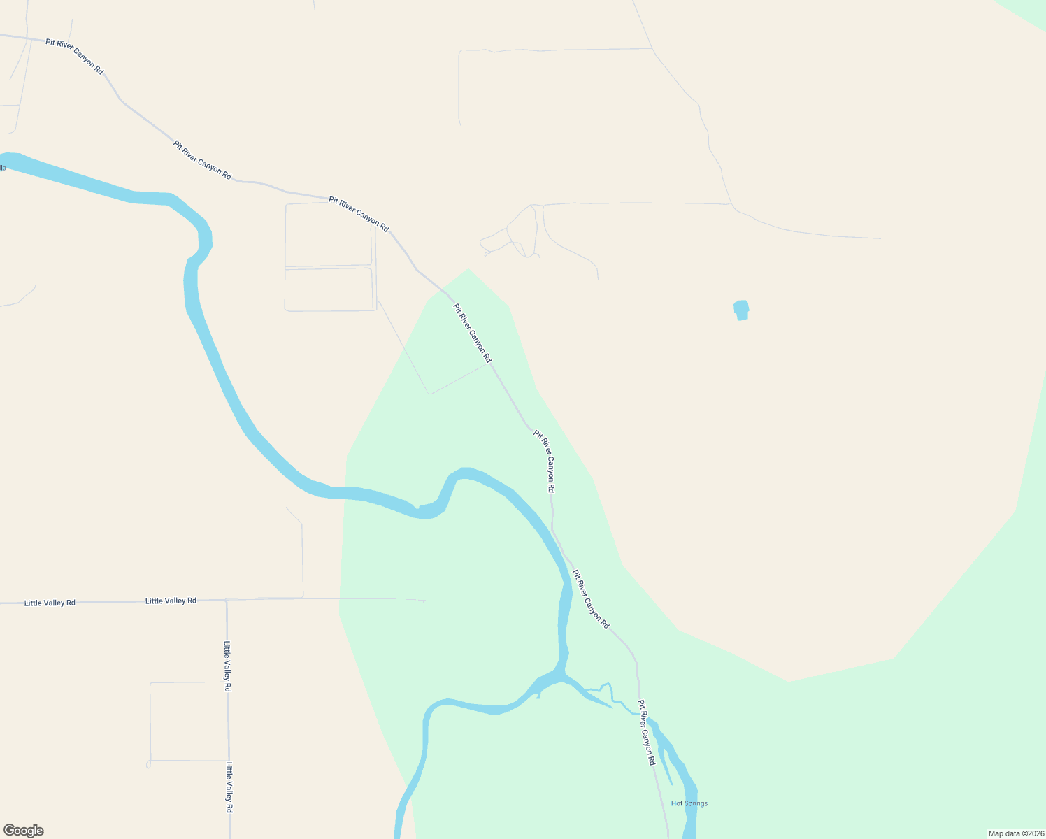 map of restaurants, bars, coffee shops, grocery stores, and more near 641-875 Pit River Canyon Road in McArthur