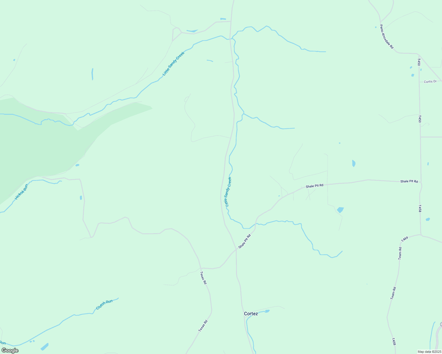 map of restaurants, bars, coffee shops, grocery stores, and more near 2869 Knox Dale Road in Reynoldsville