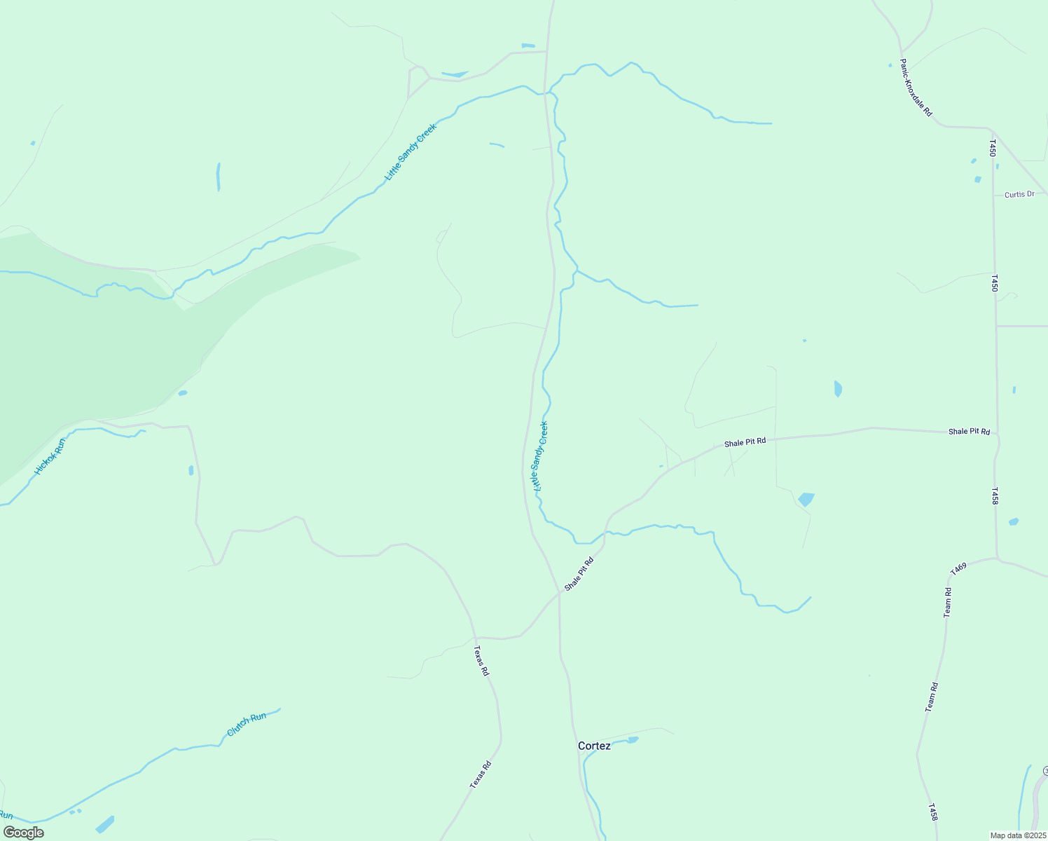 map of restaurants, bars, coffee shops, grocery stores, and more near 2869 Knox Dale Road in Reynoldsville
