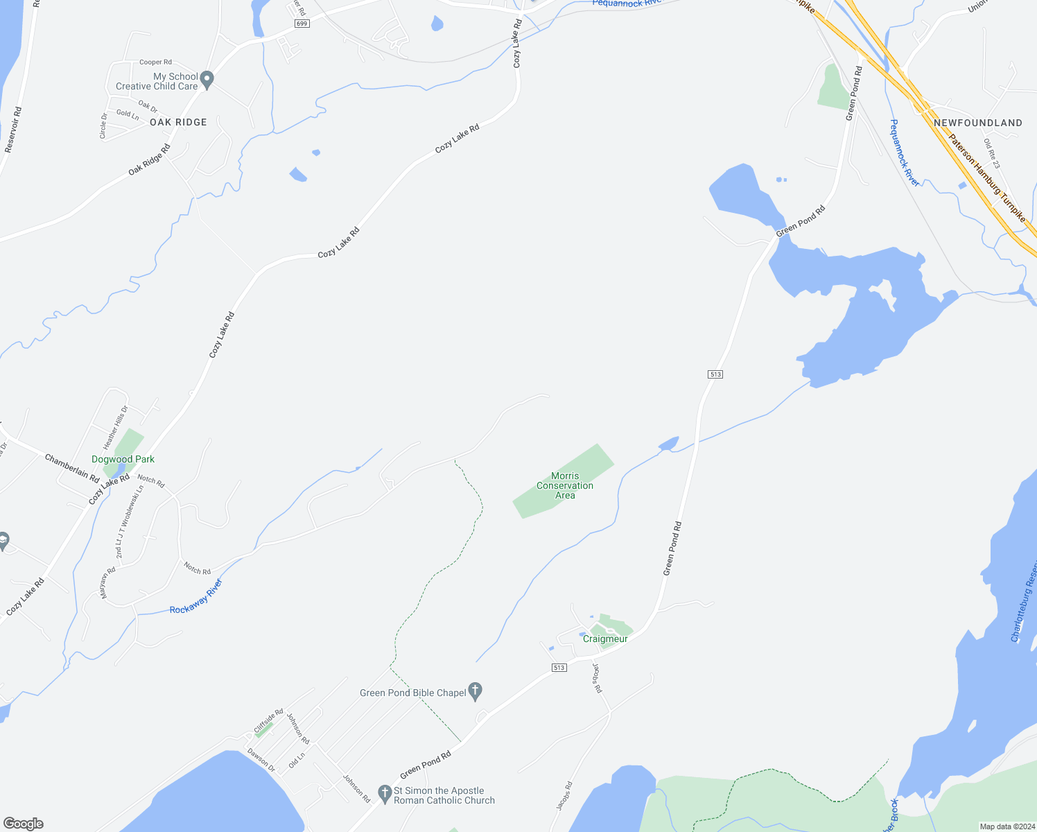 map of restaurants, bars, coffee shops, grocery stores, and more near 20 October Hill Road in Jefferson