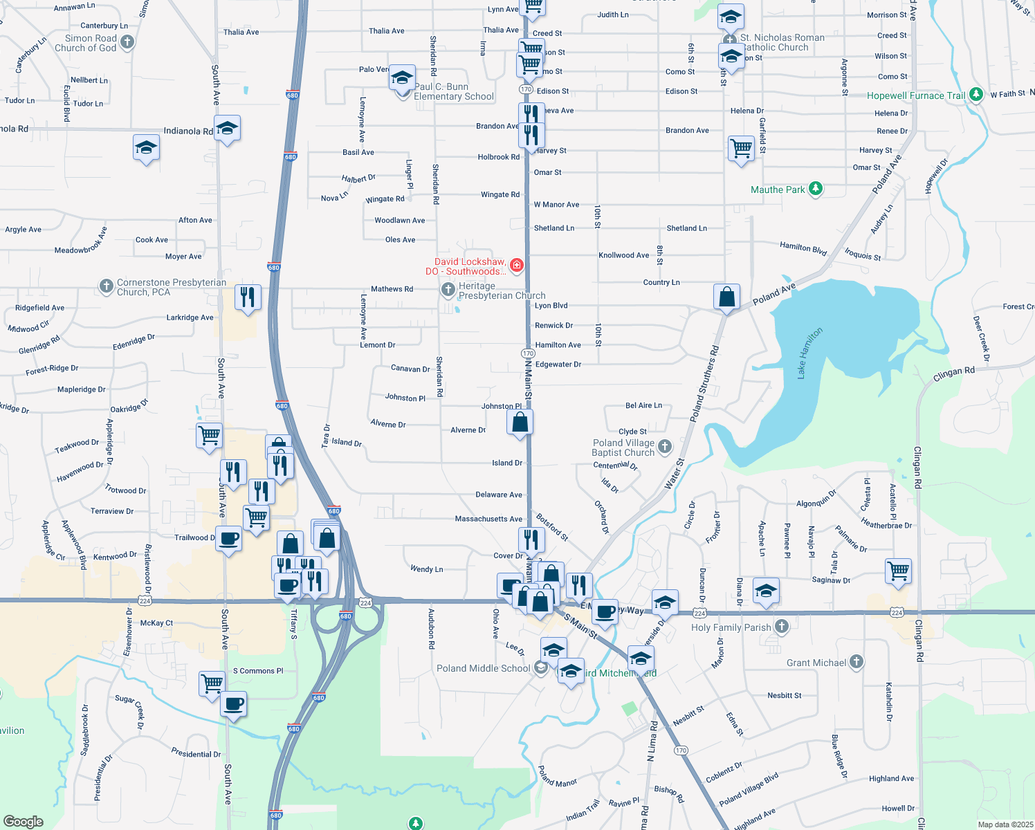 573 North Main Street, Poland OH Walk Score