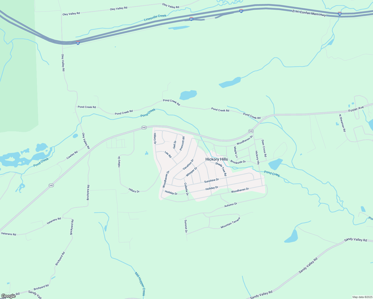 map of restaurants, bars, coffee shops, grocery stores, and more near 1094 Woodhaven Drive in White Haven