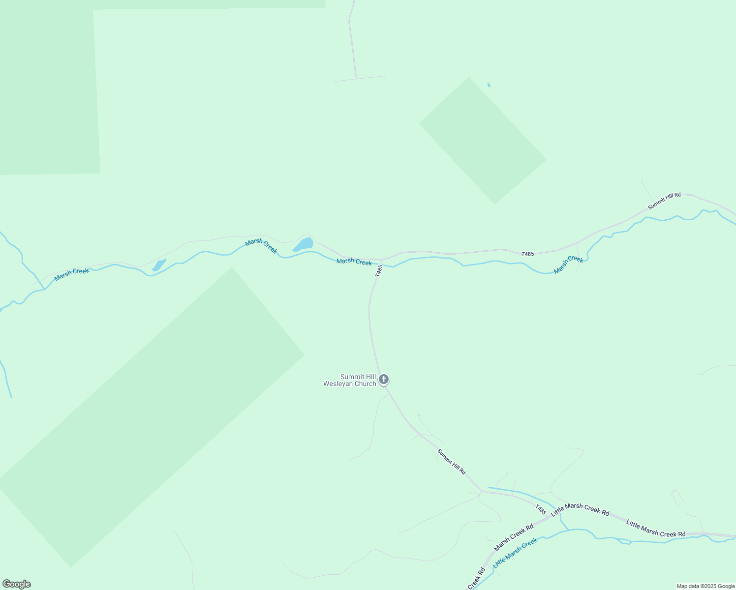 map of restaurants, bars, coffee shops, grocery stores, and more near 1505 Summit Hill Road in Howard