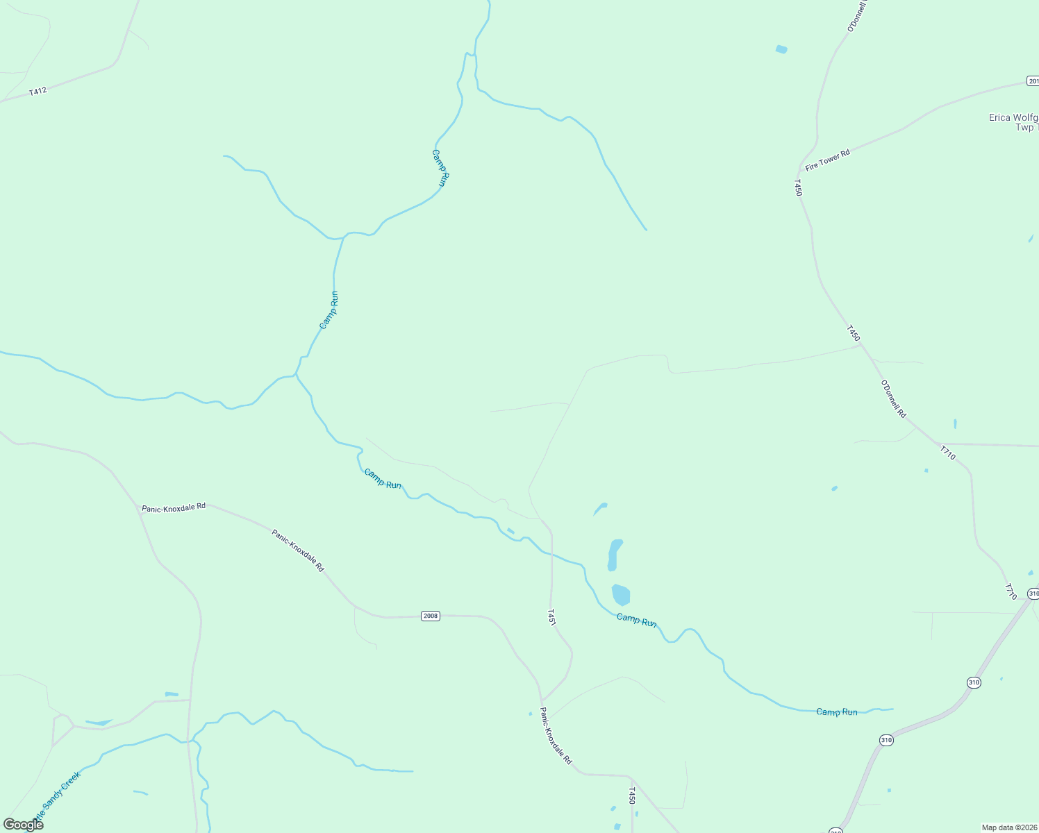 map of restaurants, bars, coffee shops, grocery stores, and more near 222 Deer Ridge Road in Reynoldsville