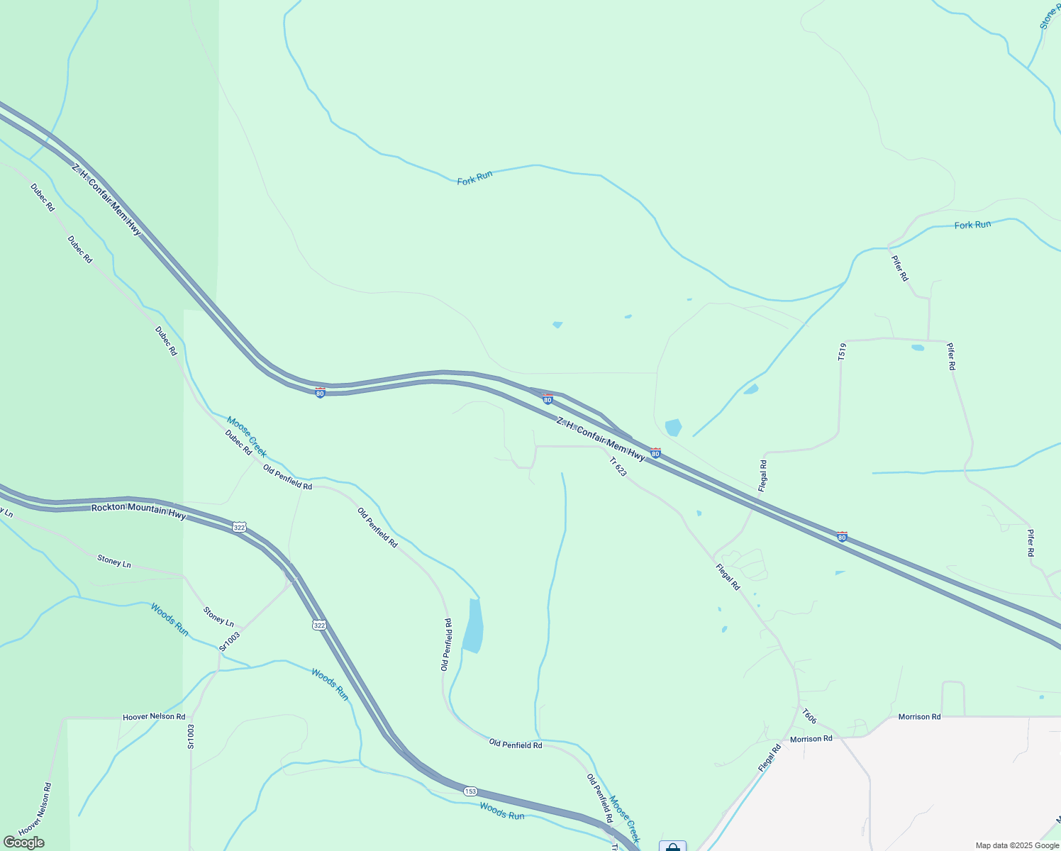 map of restaurants, bars, coffee shops, grocery stores, and more near 716 Knepp Road in Clearfield