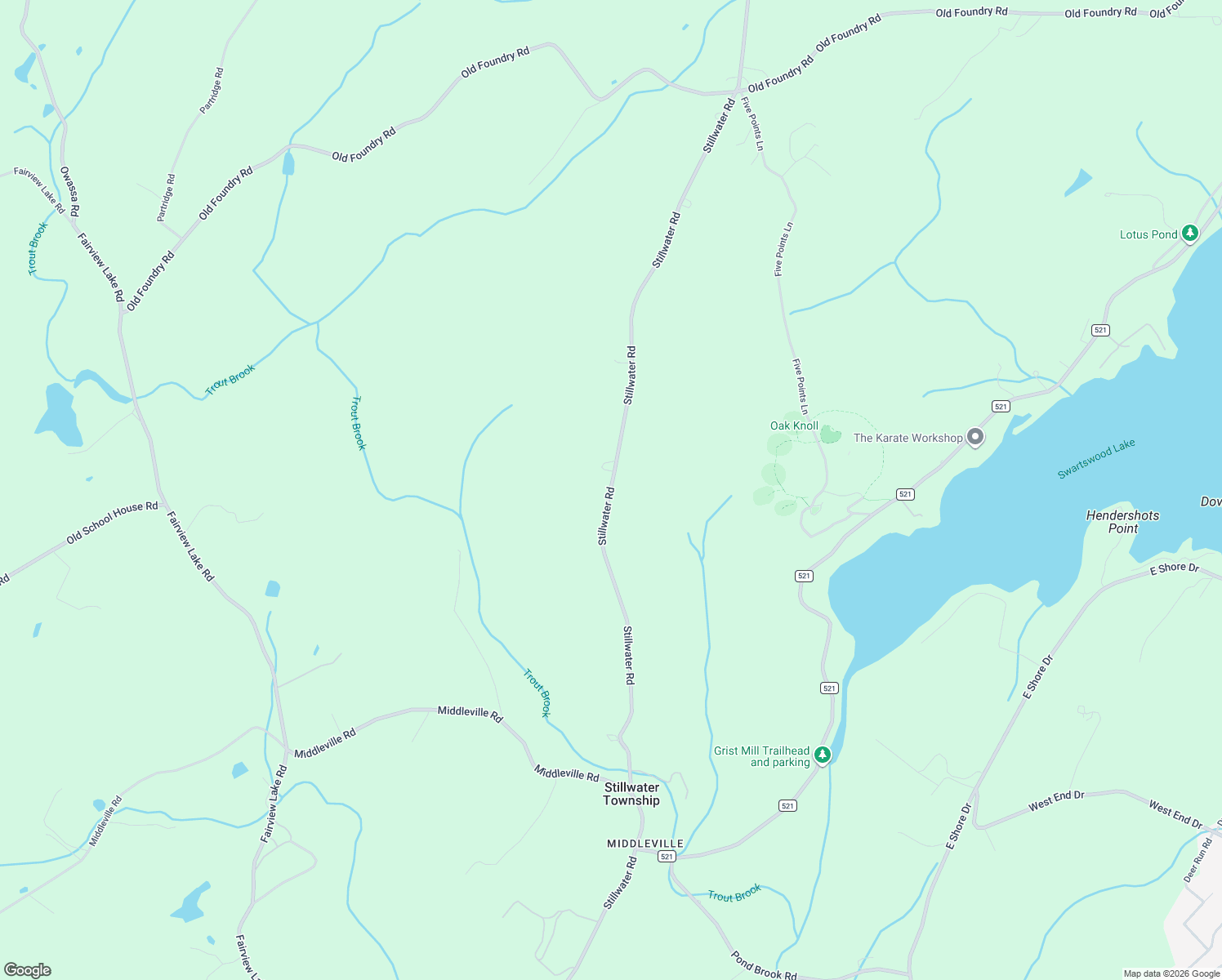 map of restaurants, bars, coffee shops, grocery stores, and more near 993 Stillwater Road in Newton