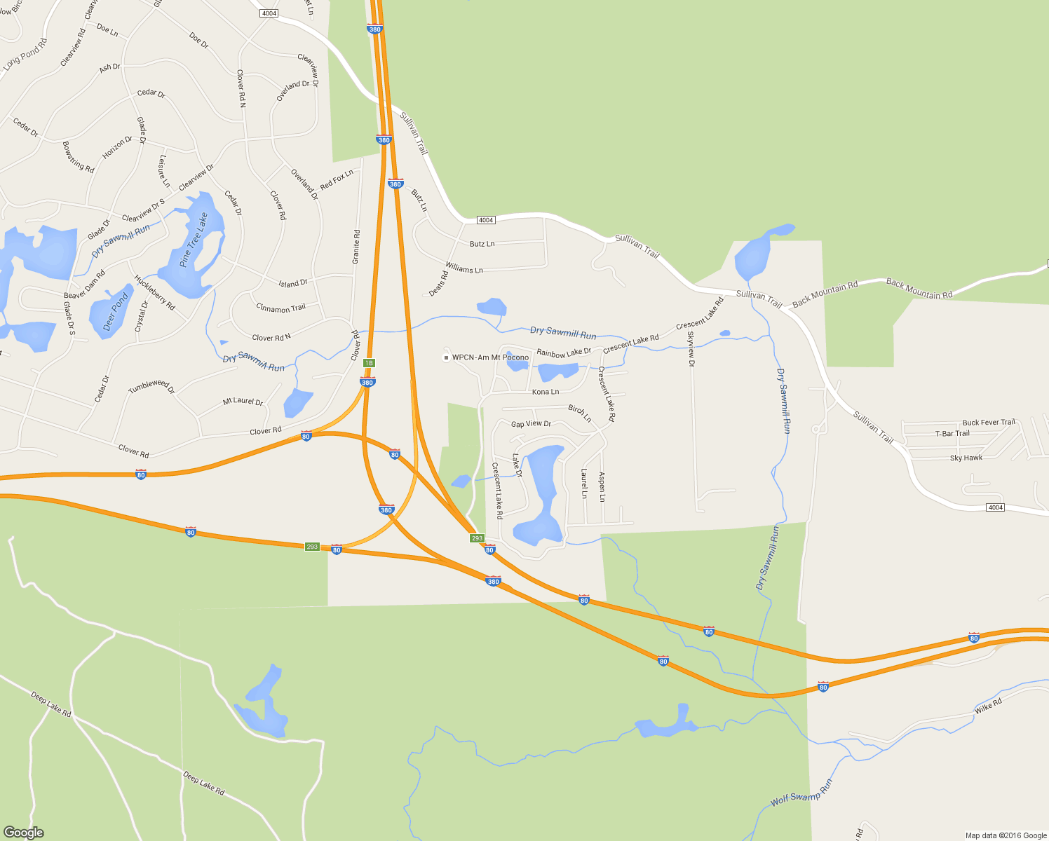 map of restaurants, bars, coffee shops, grocery stores, and more near 1152 Gap View Drive in Monroe County