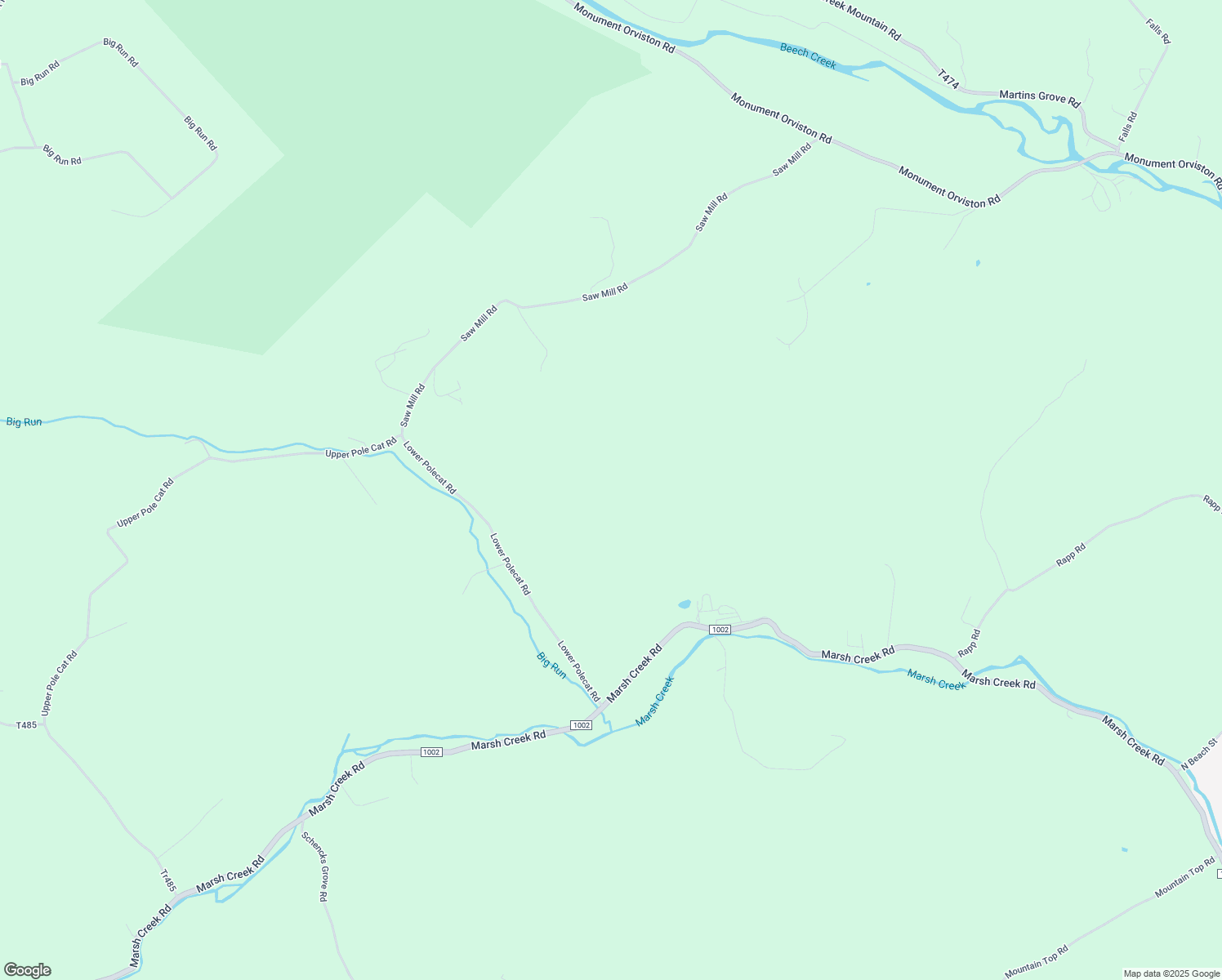 map of restaurants, bars, coffee shops, grocery stores, and more near 217 Merrill Lane in Howard