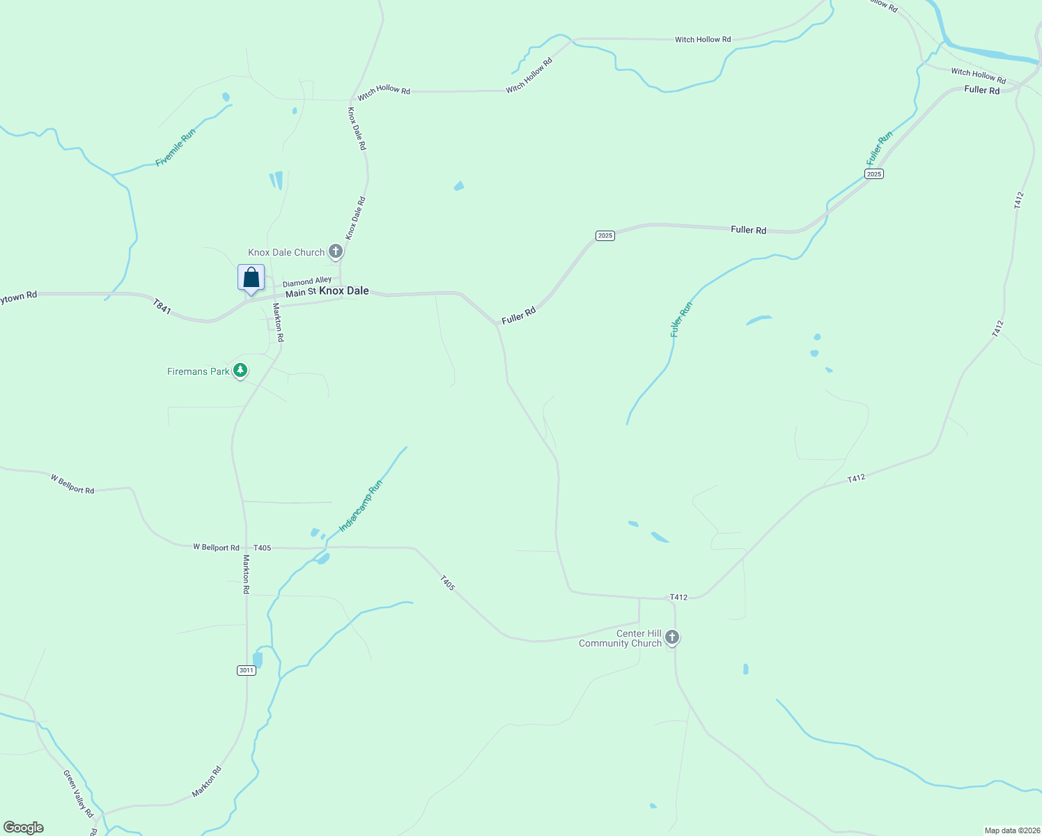 map of restaurants, bars, coffee shops, grocery stores, and more near 6643 Knox Dale Road in Brookville