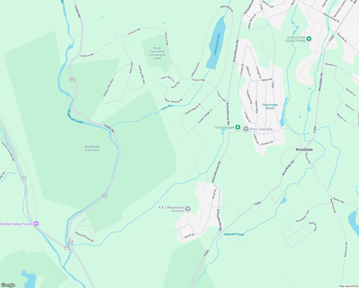 map of restaurants, bars, coffee shops, grocery stores, and more near 2037 Gorden Ridge Dr in East Stroudsburg