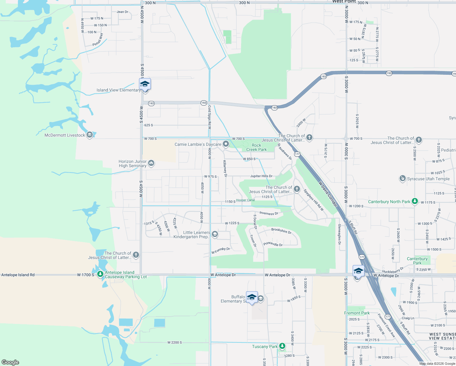 map of restaurants, bars, coffee shops, grocery stores, and more near 1017 Killarney Drive in Syracuse