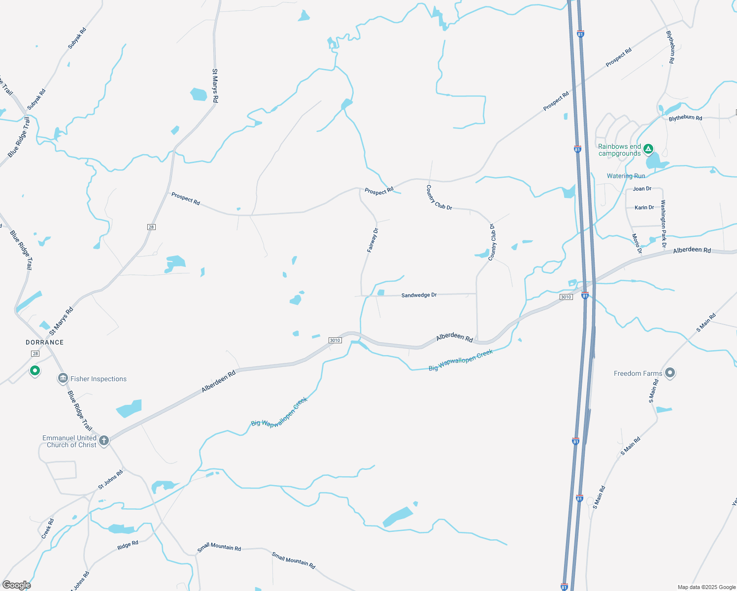 map of restaurants, bars, coffee shops, grocery stores, and more near 139 Sandwedge Drive in Mountain Top