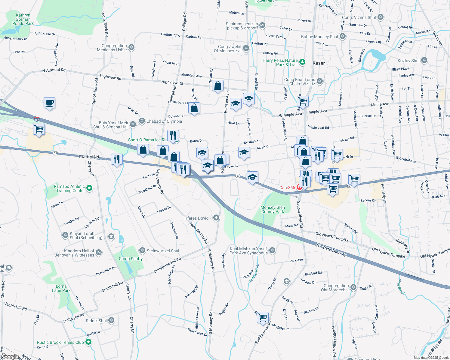 5 South Remsen Street, Monsey NY Walk Score