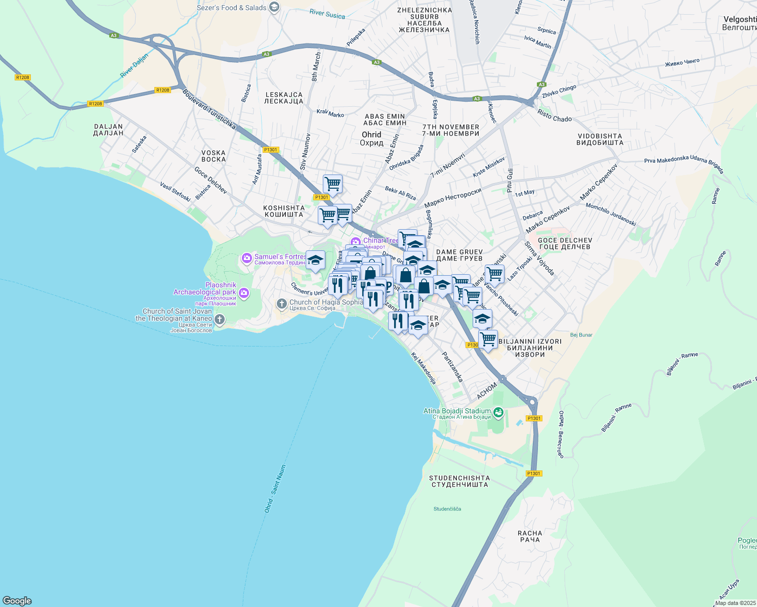 Kuzman Josifovski, Ohrid Ohrid Walk Score