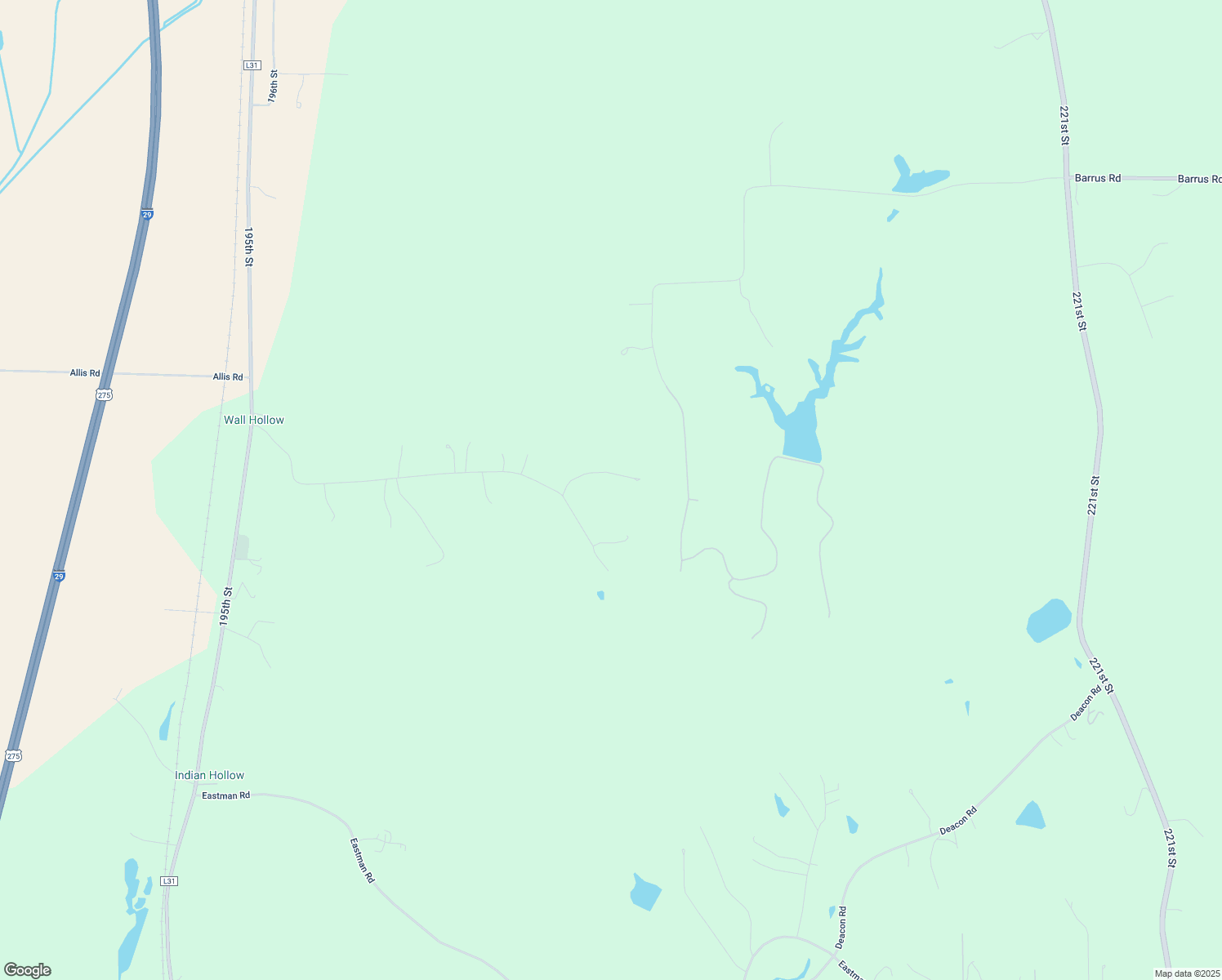 map of restaurants, bars, coffee shops, grocery stores, and more near 20312 Allis Road in Pacific Junction