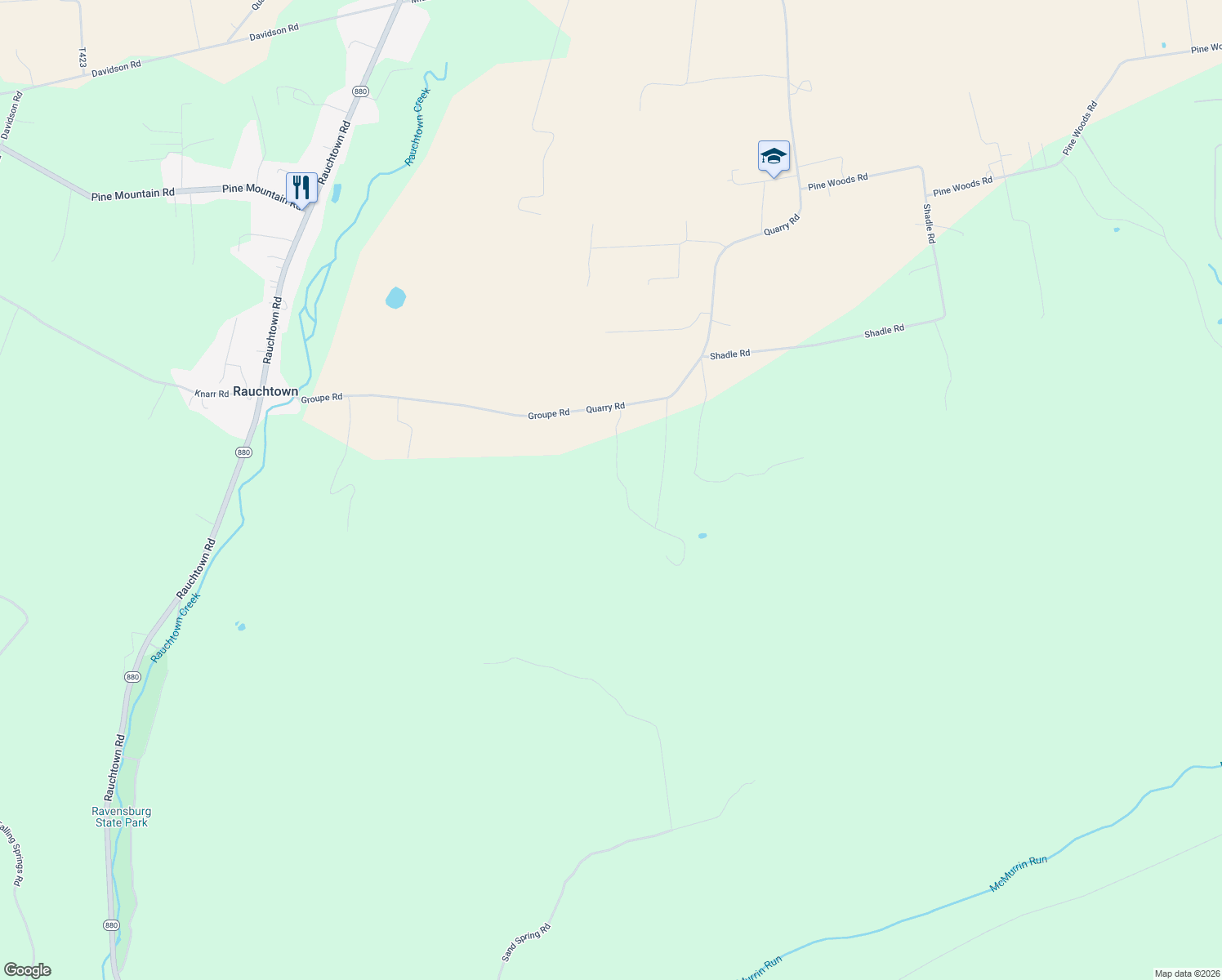 map of restaurants, bars, coffee shops, grocery stores, and more near 1-379 Thomas Lane in Jersey Shore