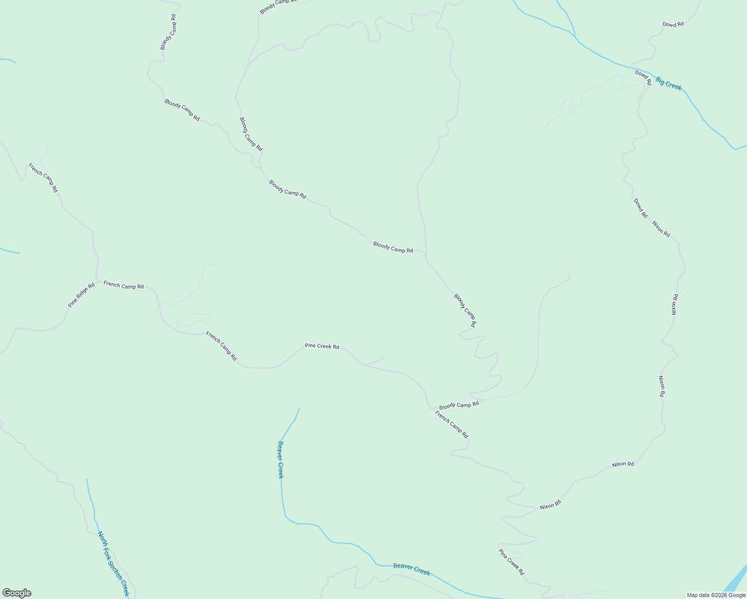 map of restaurants, bars, coffee shops, grocery stores, and more near in Hoopa