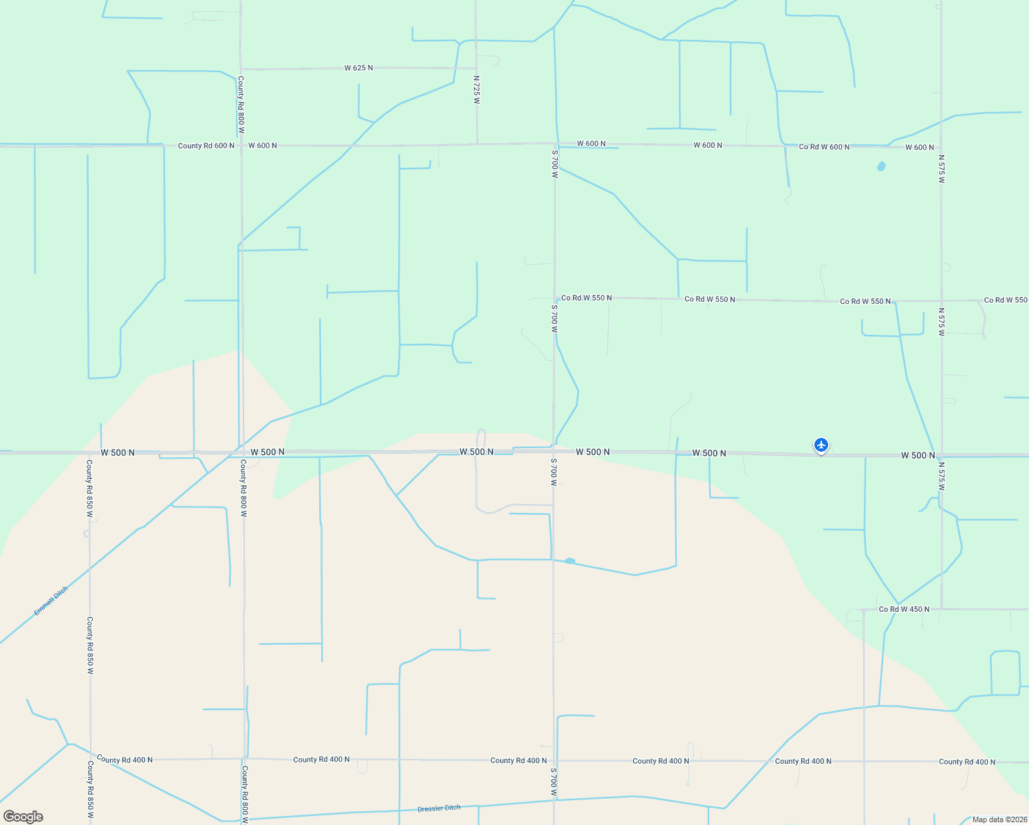 map of restaurants, bars, coffee shops, grocery stores, and more near 7244 West 500 North in Winamac