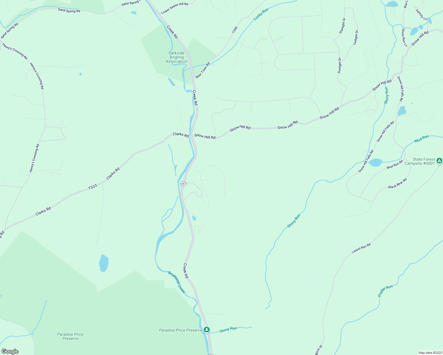 map of restaurants, bars, coffee shops, grocery stores, and more near 19 Sportsmen Dr in Monroe