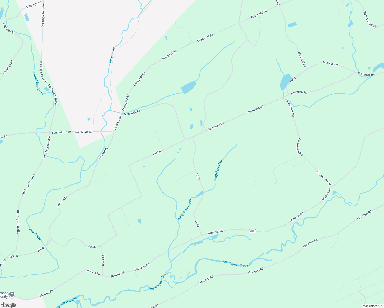 map of restaurants, bars, coffee shops, grocery stores, and more near 124 Hardpan Road in Shickshinny