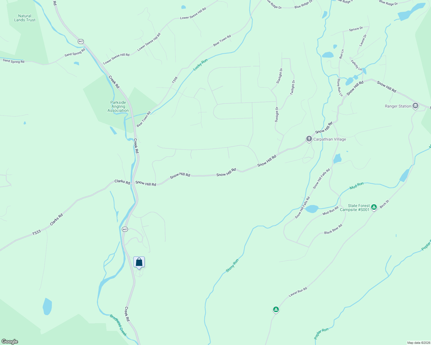 map of restaurants, bars, coffee shops, grocery stores, and more near 639 Snow Hill Road in Cresco