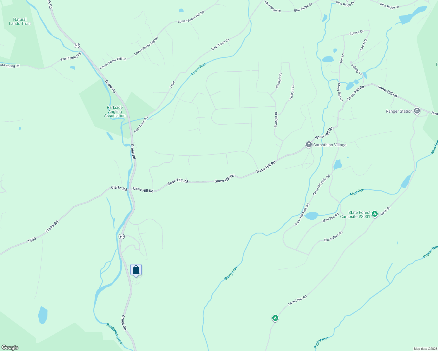 map of restaurants, bars, coffee shops, grocery stores, and more near 639 Snow Hill Road in Cresco