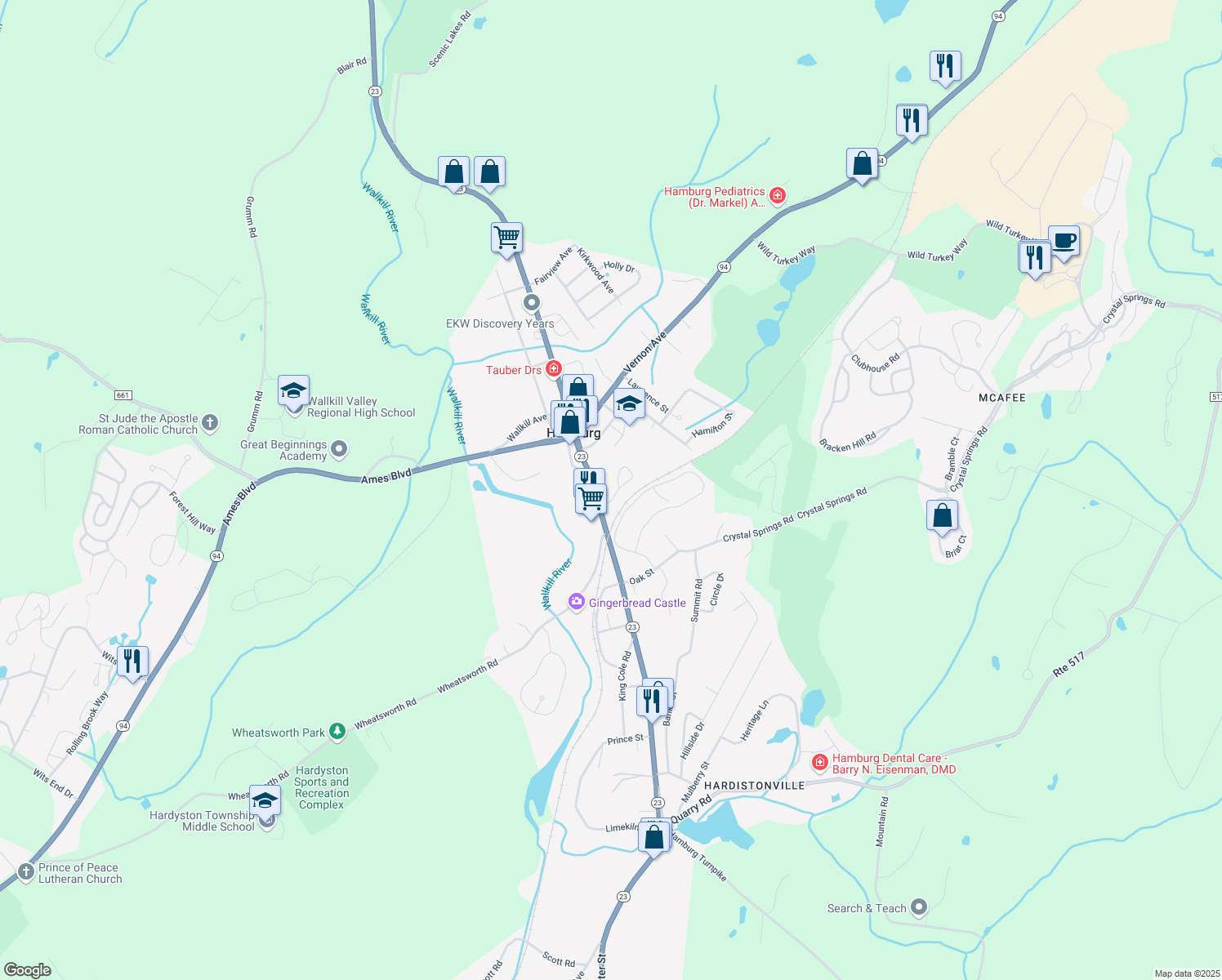 7 Village Drive, Hamburg NJ Walk Score