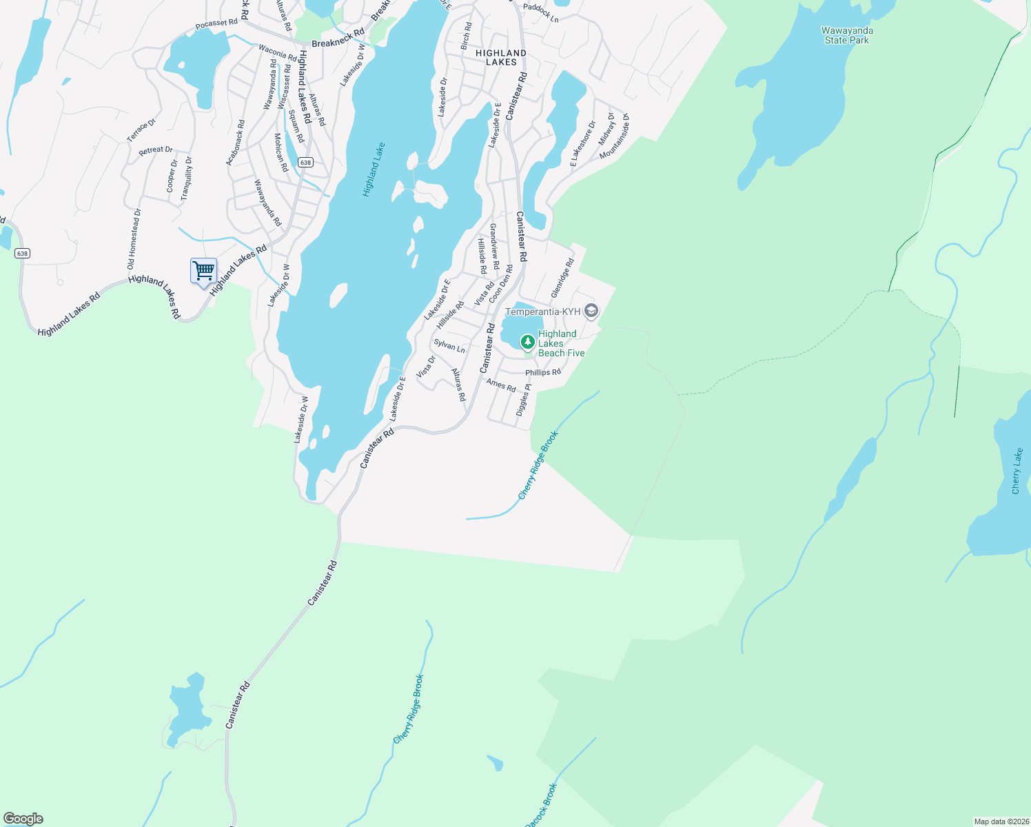 map of restaurants, bars, coffee shops, grocery stores, and more near 412 Diggles Place in Vernon Township