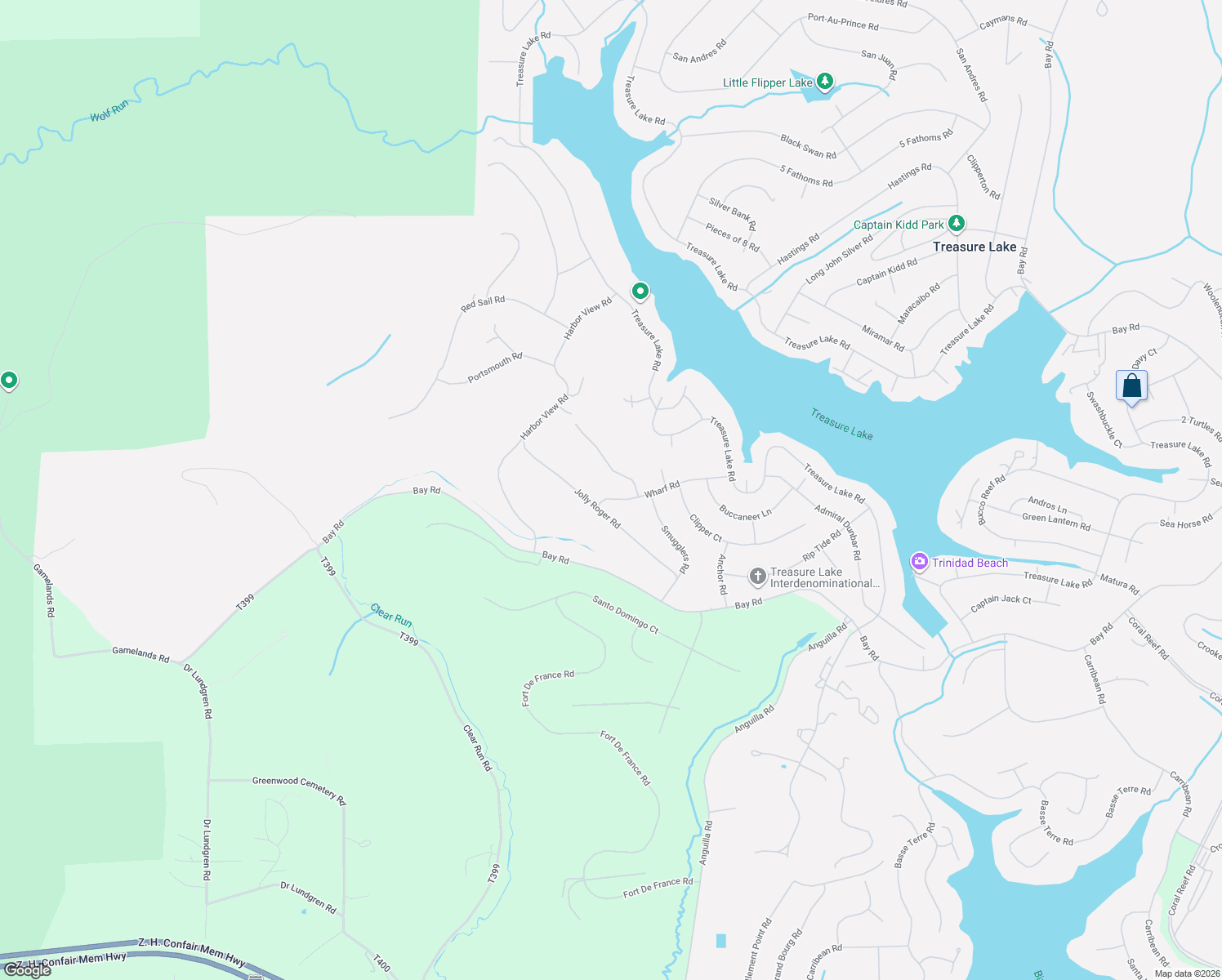 map of restaurants, bars, coffee shops, grocery stores, and more near 58-180 Schooner Ct in DuBois
