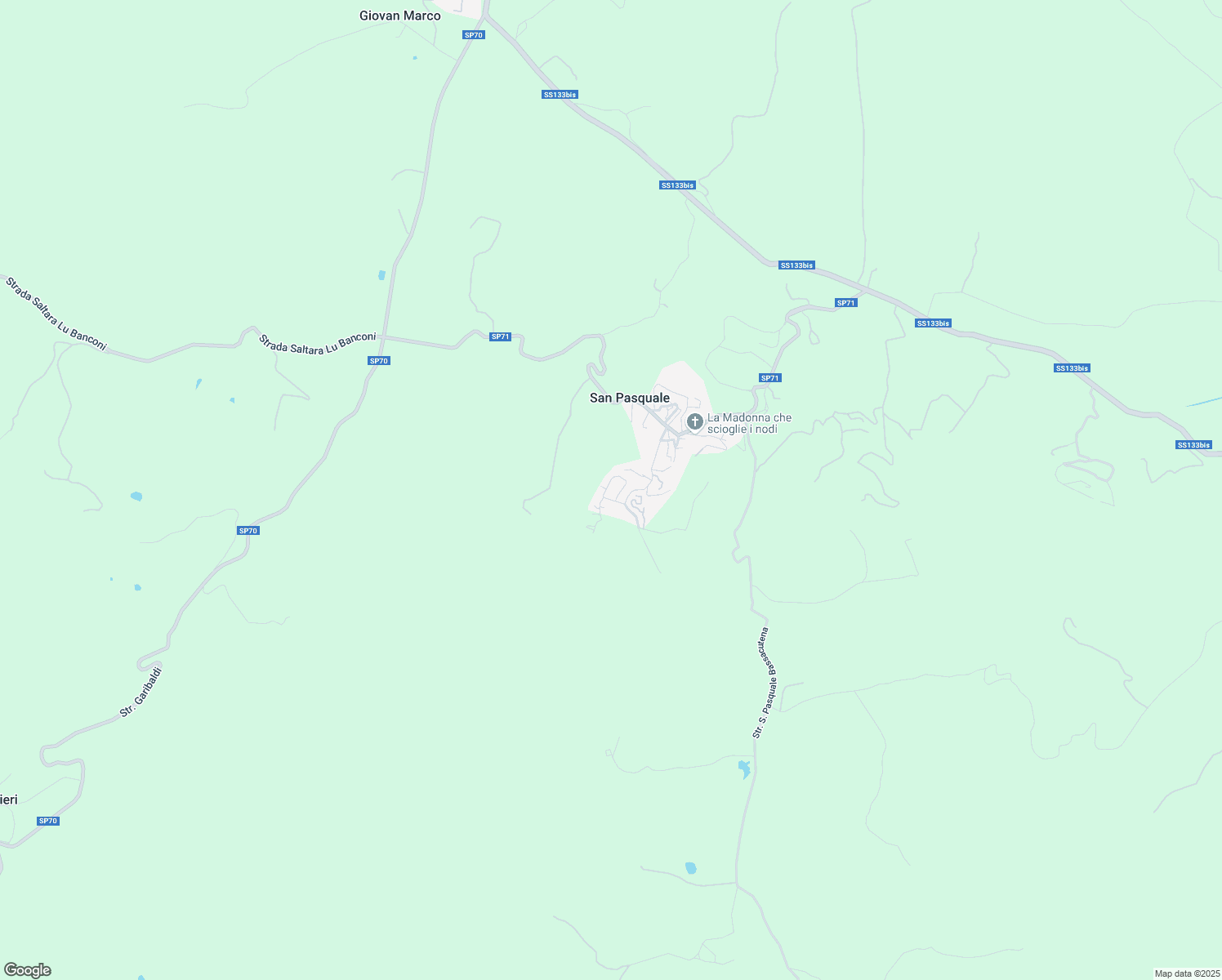 map of restaurants, bars, coffee shops, grocery stores, and more near 77 Via Della Fonte in Provincia di Olbia-Tempio