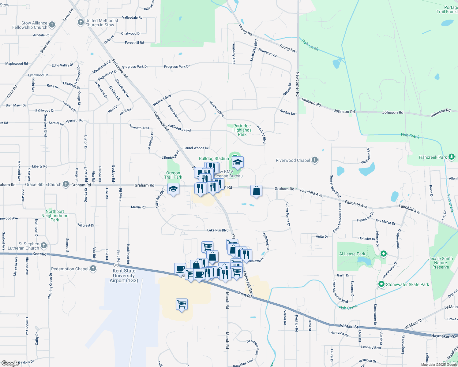 3111 Graham Road, Stow OH Walk Score