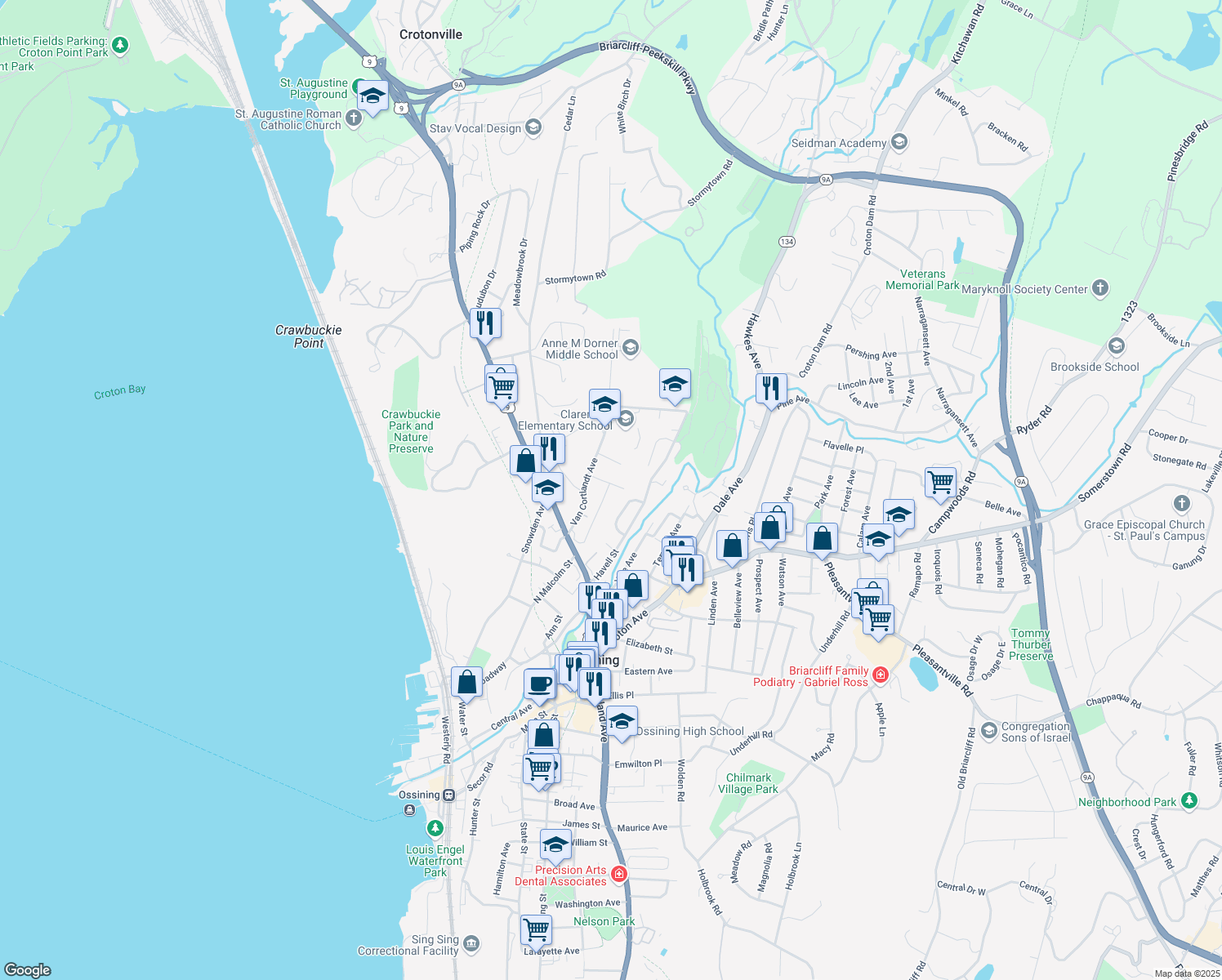 27 Claremont Gardens, Ossining NY - Walk Score