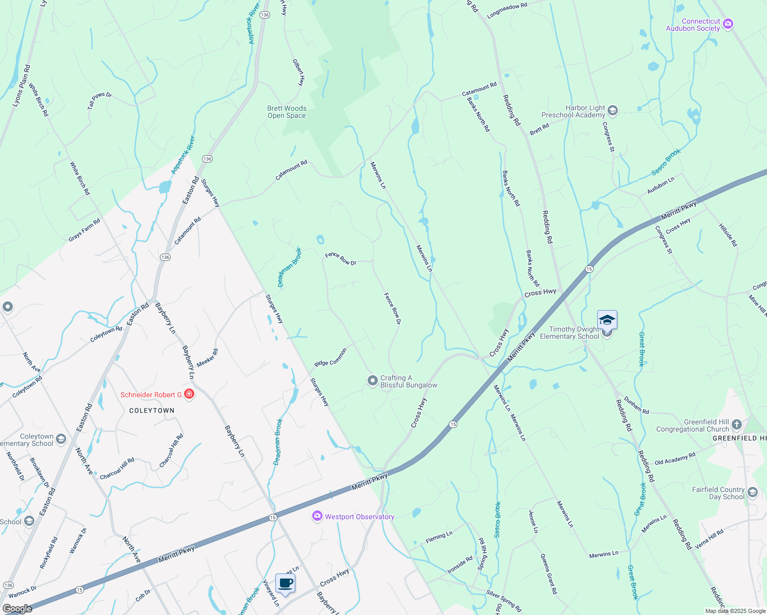 map of restaurants, bars, coffee shops, grocery stores, and more near 1370 Fence Row Drive in Fairfield