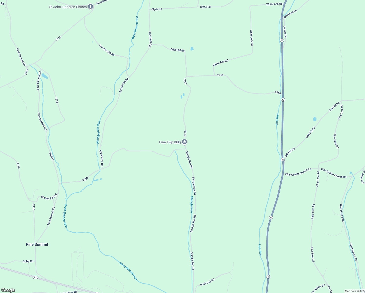 map of restaurants, bars, coffee shops, grocery stores, and more near 309 Wintersteen School Road in Millville